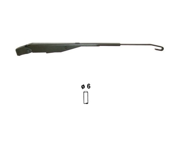 Wischerarm Traktor für Hakenadapter 400 - 500 Achsaufnahme 6