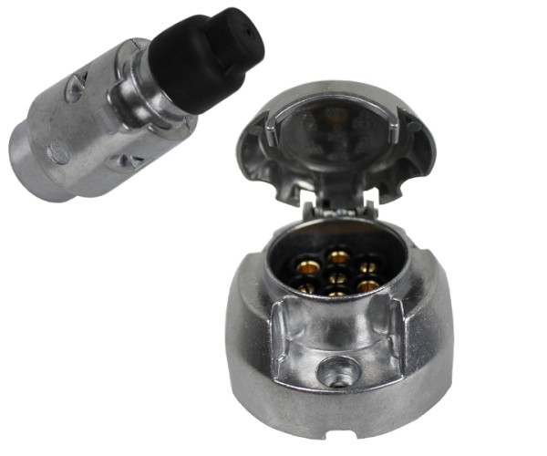 Set Steckdose und Stecker (stabile Ausführung)