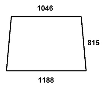 Frontscheibe für Case/Steyr (1332391C1)