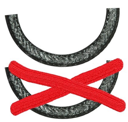 Kurbelwellenabdichtung hinten (einteilig)