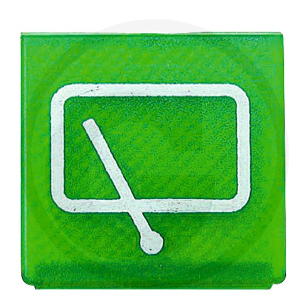 Symbol Heckscheibenwischer grün 9XT713630141