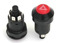 Druckschalter Warnblinklicht