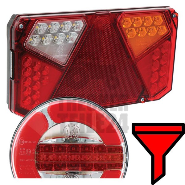 Heckleuchte, Schlussleuchte SBBL LED