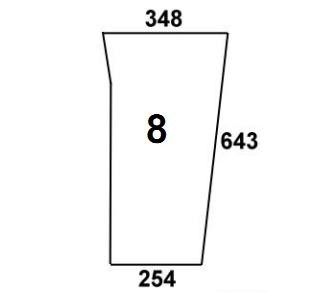 Frontscheibe für Massey Ferguson MF300 (3901105M1)