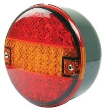 LED Rückleuchte universal, rund