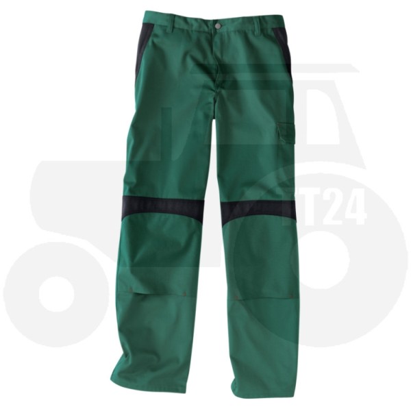 Hose moosgrün/schwarz, Gr. 52