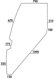 Türscheibe links/rechts für New Holland (515 4934)