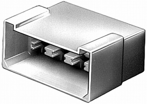 Flachstecker, 8-polig