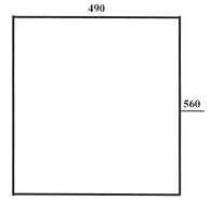 Seitenfenster für FPK 8000 Verdecke und Kabinen (280003136A)