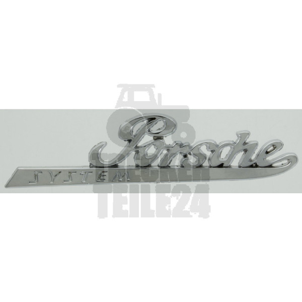 Schriftzug Porsche