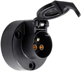 Hella Steckdose, 3-polig mit Schraubanschluss - 8JB001933031