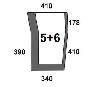 Frontscheibe für Massey Ferguson MF3050 (3619177M1)
